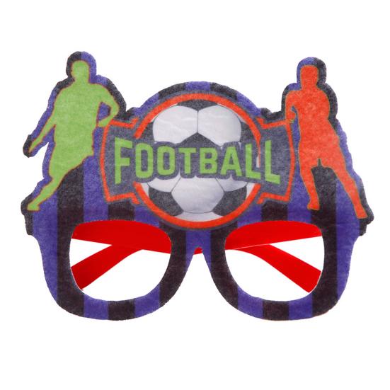 Voetbalfan Brillen Voetbalwedstrijd Voetbal Brillen Fotohokje Props Feest Brillen voor Voetbal Thema Verjaardagen Sportfeesten