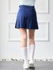Nitina Unique Snap Pleated Skirt D/Bl