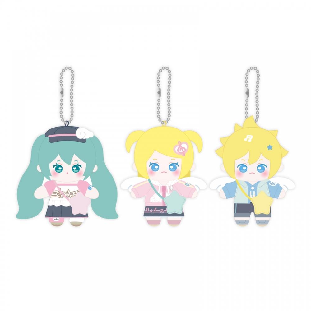 Мику Рин Лен 10см Маскот Кукла Брелок 1. MIKU