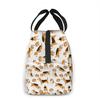 Beagle Dog Lunch Bag Insulated Water-Resistant Tote Bag Reusable Lunch Box for Work Picnic Travel