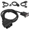Vollständige Pinbelegung Datenübertragung OBD2 zu DB9 Diagnosekabel OBD2 Stecker Kfz-Reparaturtechniker