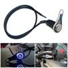 LED Motorcycle Switch ON+OFF Handlebar Mount Aluminum Alloy Waterproof 12V Fog Light Lamps Motorbike Horn Push Button Switch
