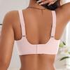 European and American Seamless Solid Color Wireless Sports Lace Bra Comfortable Sexy No-rim Underwear