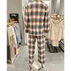 Barbara Men S Pajama Red Check Amp4615b