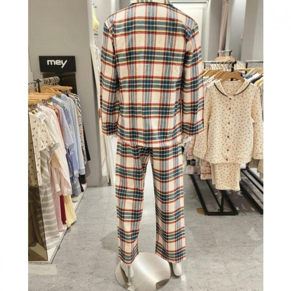 Barbara Men S Pajama Red Check Amp4615b