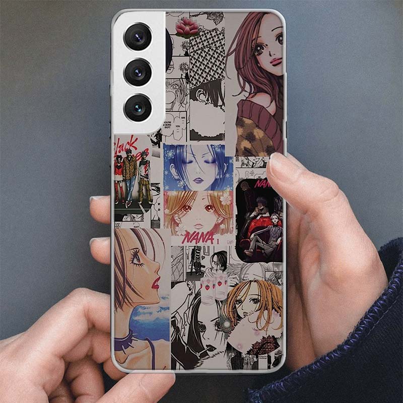 Nana Anime Na Na Girl Phone Case For Samsung Galaxy M12 M21 M30S M31 M32 M51 M52 Note 8 9 10 20 J4 J6 Plus J8 Soft Silicone Cove