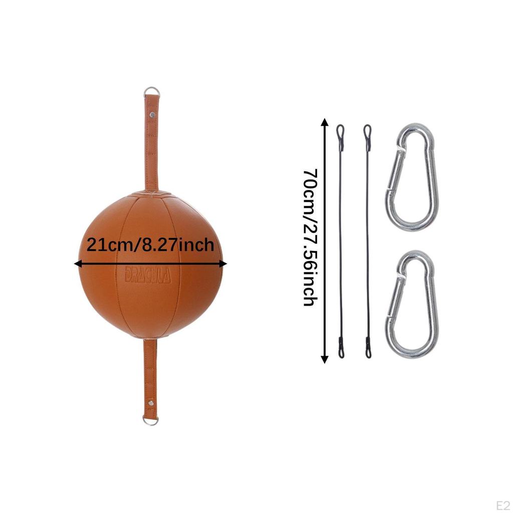 Boxing Ball Reflex Speed Versatile with Rope Inflatable Punch Bag Double End Punching for