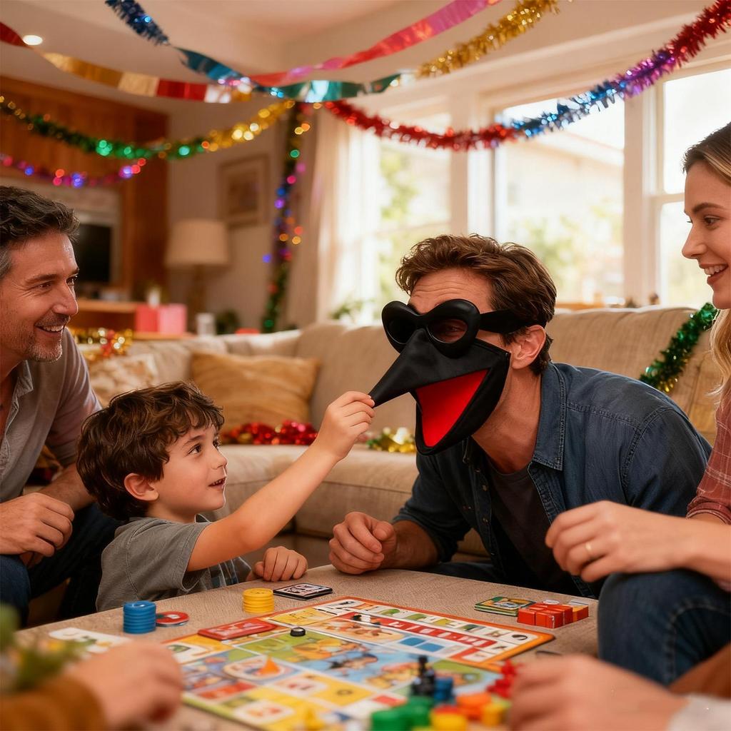 Máscara Facial Bico Headgear Feito à Mão Com Óculos de Sol Máscara Facial Engraçada Adereços de Cosplay Para Homens Mulheres Festa Festival Música Carnaval
