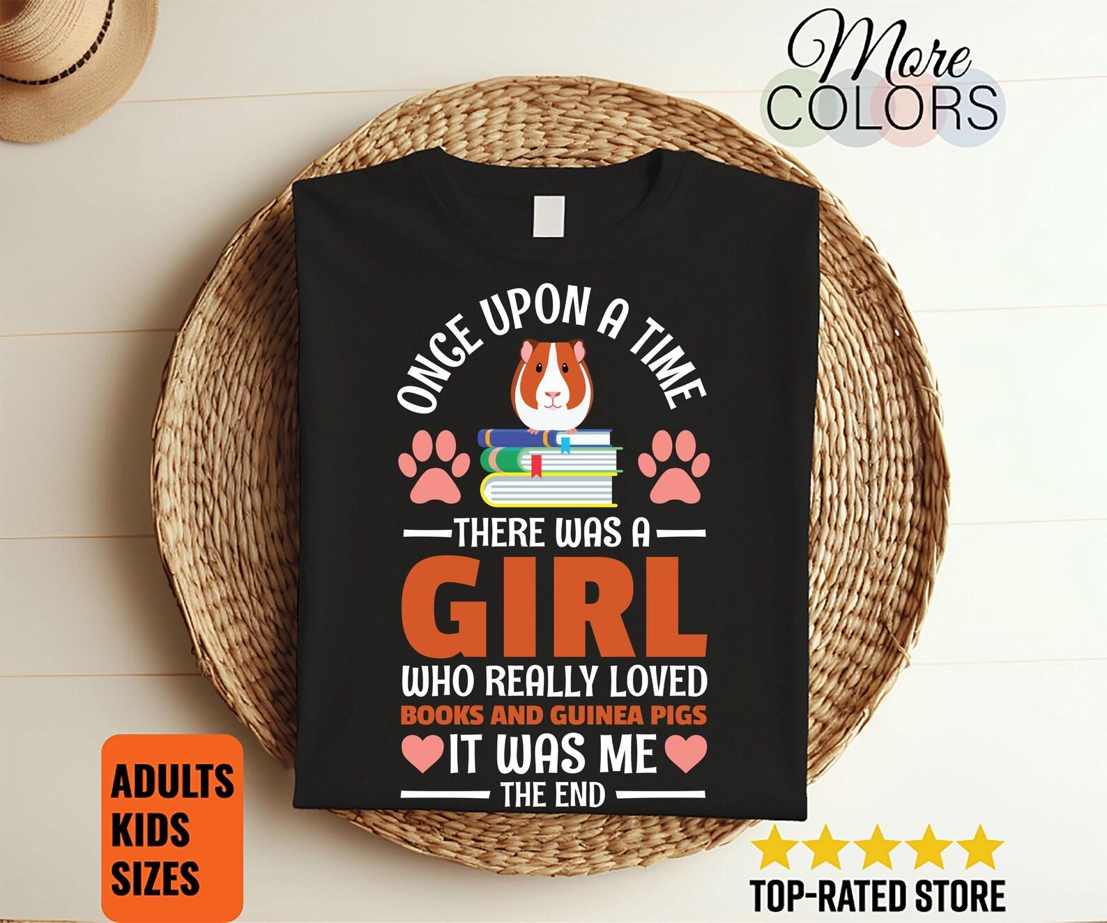 Guinea Pig Reading Funny Cute Guinea Pigs Owner Books Lover Reader Gift T-Shirt, Guinea Pigs Whisperer Face Present Shirts, Wheek Animal, 150
