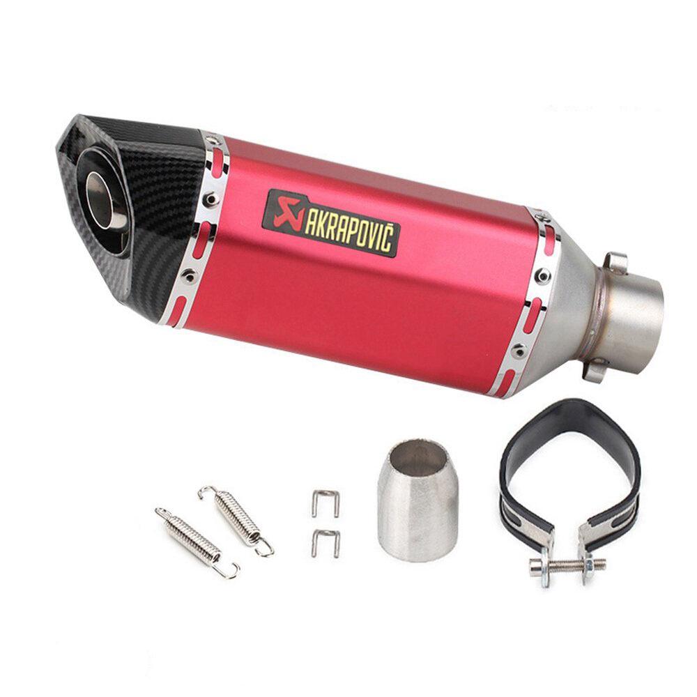 Modified Exhaust Pipe for Motorcycle/Scooter - Spring Breeze NINJA, Small Hexagonal/Round Tail Design