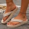 Lightweight Summer Beach Flip Flops Women Solid Color Eva Casual Slippers Woman Comfort Flat Sandals Clip Toe Outdoor Slippers
