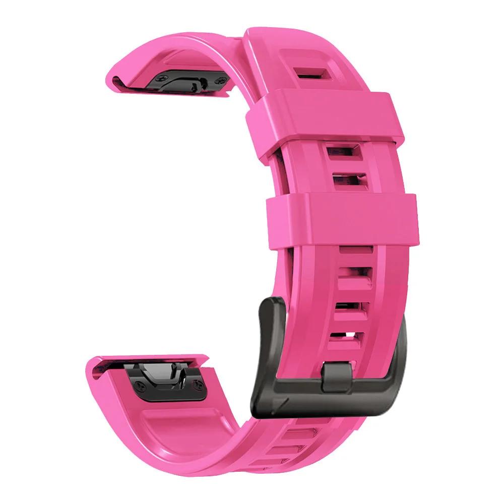 For Garmin Fenix E 8 7X 7 Pro 6 6X Pro Official Watch Strap Bracelet QuickFit 26mm 22mm Silicone Band for Forerunner 970 965 955
