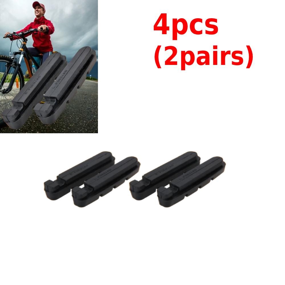 2-10PCS Road Bike Brake Pads Shoes for Alloy Rims Dura Ace Ultegra 105 Cartridge Bike Cycling Brakes Cycling Accessories