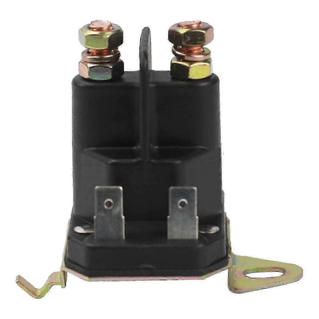 Lawn Mower Starter Solenoid 435-325 Replacement for Riding Tractors, 12V Heavy-Duty Relay with Copper Terminals