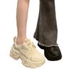 Women Spring High Top Sneakers With Thick Soles For Casual Wear