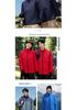 Stand Collar Down Jacket: Custom Embroidered Workwear Windbreaker for Autumn/Winter - Solid Color Block Design