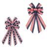 Festival Patriotic Ribbon Bows Handmade DIY Craft Decorative Bowknot For Independence Day Home Party Decoration