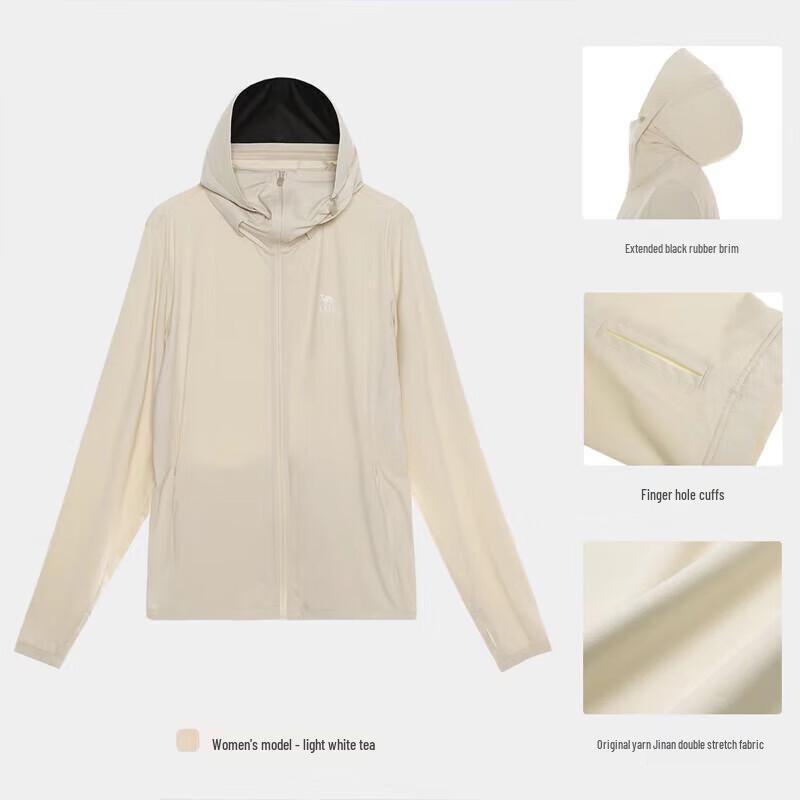 

CAMEL JF8278 Women s Outdoor UPF50+ Sun Protection Jacket XL