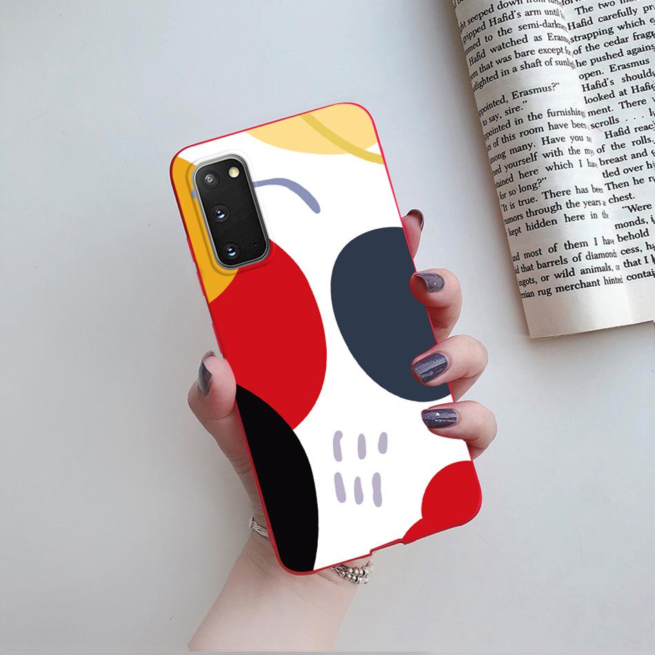 Case For Samsung Galaxy S20 FE Case S20 Ultra Soft Silicone Back Cover Phone Case For Samsung S20 FE S 20 Plus Case Cute Fundas