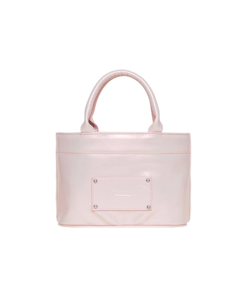 Raiment Stud Patch Macaroon Bag_Shining Pink