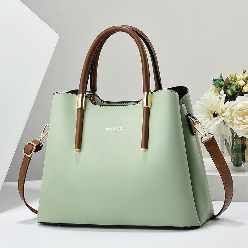 

Women s bags Women s bags Handbags Fashion mother shoulder bags Large capacity messenger bags 30*13*23*11cm зелёный