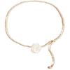 Elegant Pearl Simulated And Rose Decoration Women Casual Waist Chain Daily For