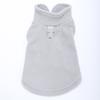 Fleece Dog Jacket D-ring Soft Cozy Warm Overalls Open Collar Splicing Cat Coat Sleeveless Puppy Clothes For  Dog Cat