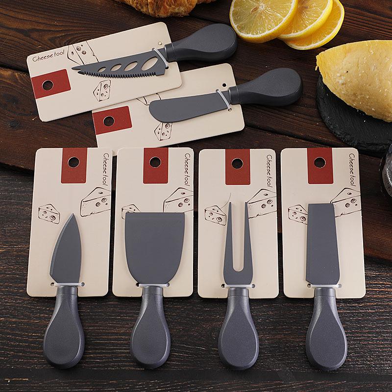 ABS Handle Non-stick Cheese Knife & Slicer Stainless Steel Cutlery Set