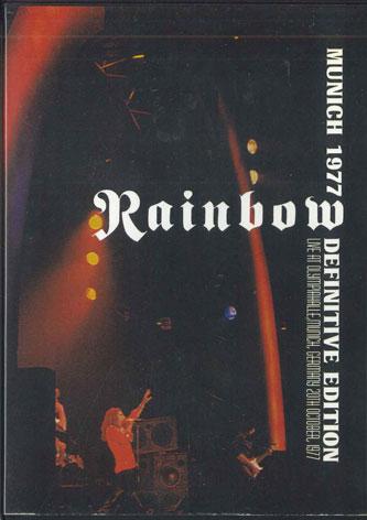 DVD RAINBOW Munich 1977 Definitive Edition LD006 NOT ON LABEL Unknown Music Video Used