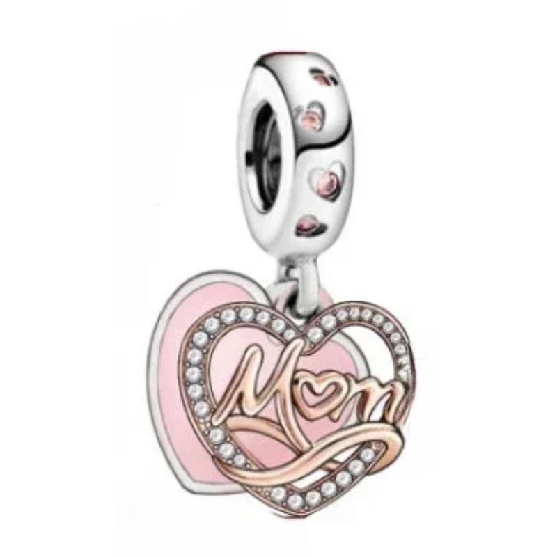 Copper Fashion Avocado Strawberry Cherry Fruit Series Charms Bead Fit Original Bracelets Diy Jewelry Making