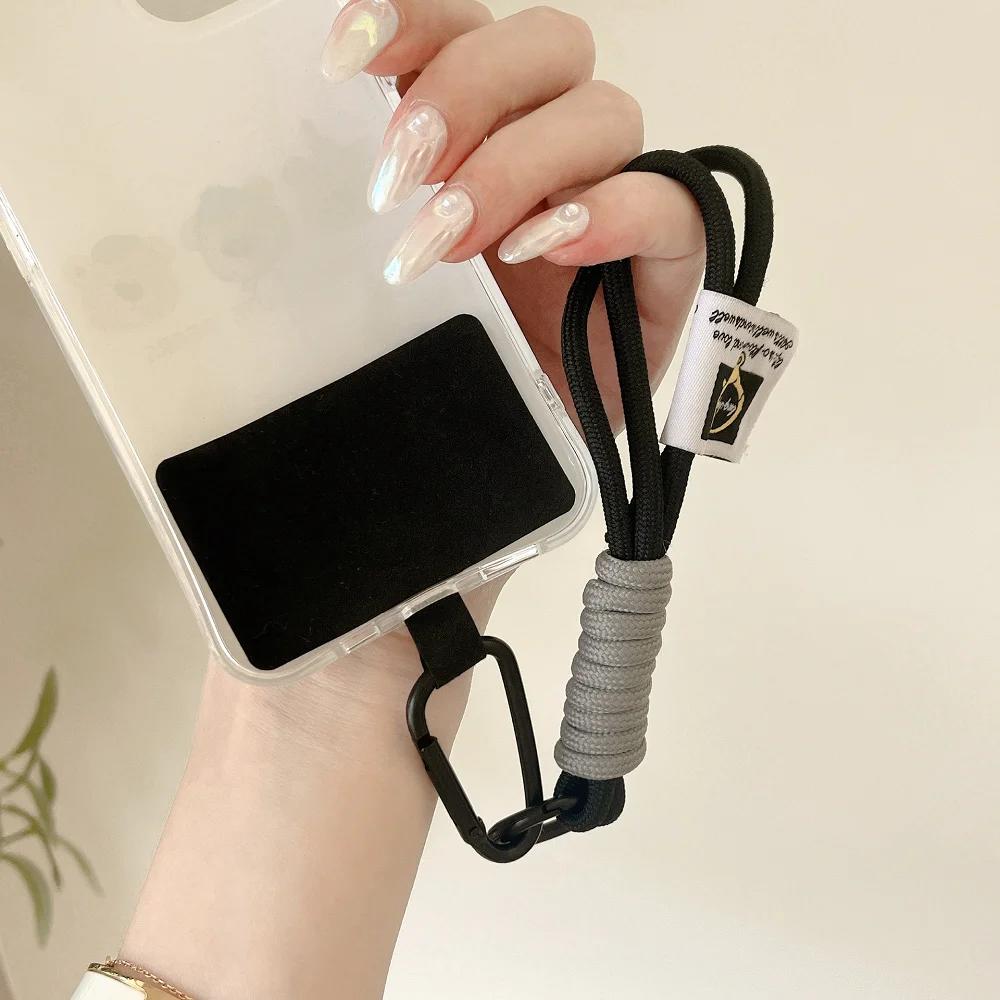 Stylish Color-Matching Phone Lanyard - Multi-Functional Key Chain, Backpack Hanging Rope & Decorative Ornament for All Phones