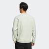 adidas Moletom Premium de Gola Redonda Manga Longa Pulôver Tops Masculinos Verde HM2943