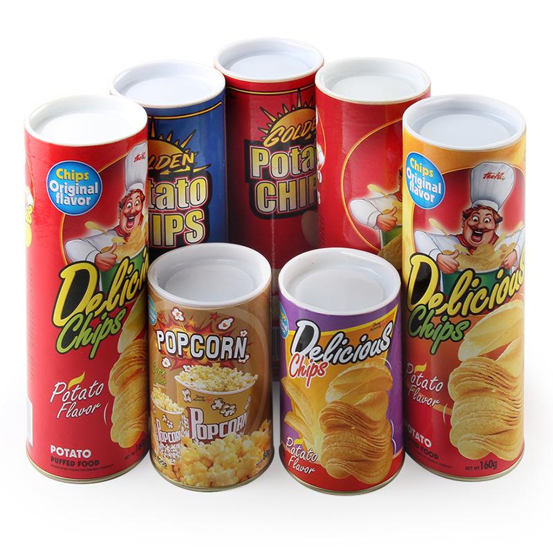 Bouncing Snake in Potato Chip Can - Prank Toy and Party Gift