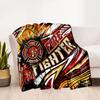 Firefighter Tribute Blankets are suitable for living rooms,making them an ideal choice for outdoor travel and gifts.