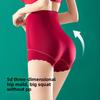 Women's embroidery strong belly anti-bacterial bottom after the birth of the hip shapebody beauty high waist no trace underwear