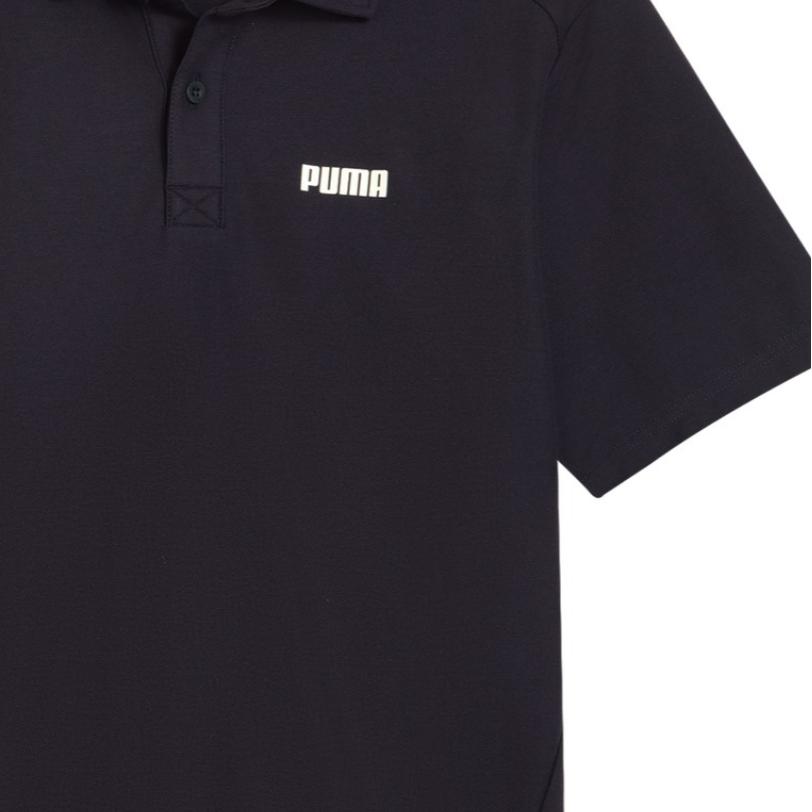 Puma Rad/Cal Casual Moisture-Wicking Quick-Dry Sun Protection Short Sleeve Polo Shirt Men Polo Shirts Navy-Blue 690191-16