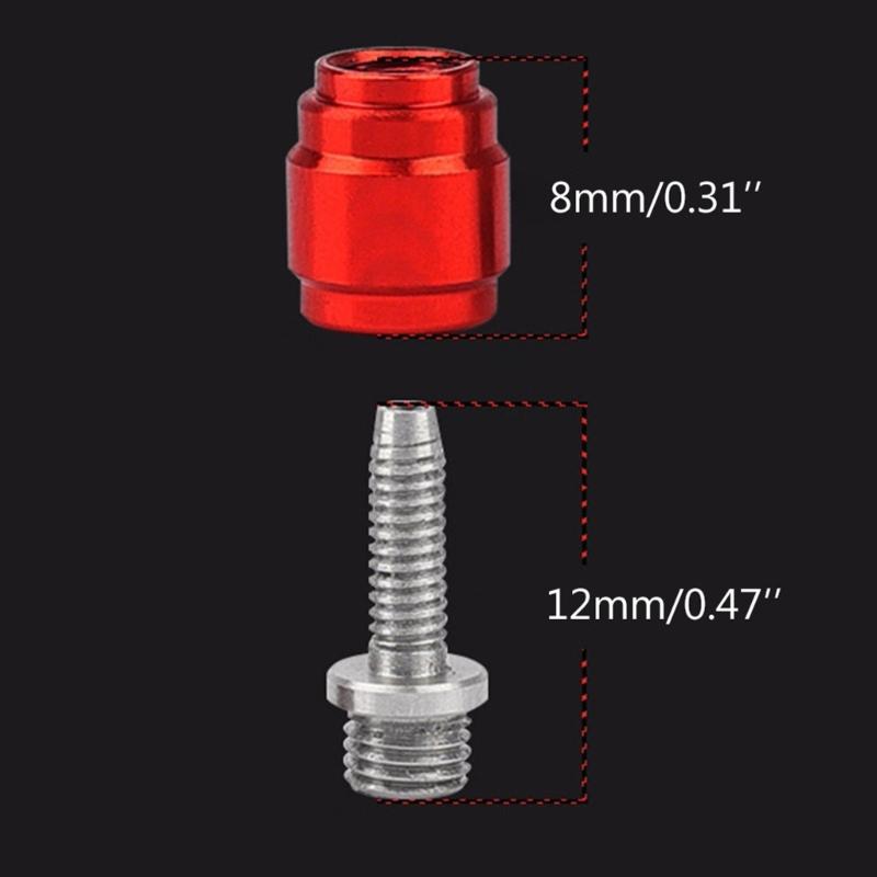 Bike Brake Hose Olived and Connecting Insert Bike Hydraulic Brake Bike Disc Brake Olived Insert Olived Brake Insert