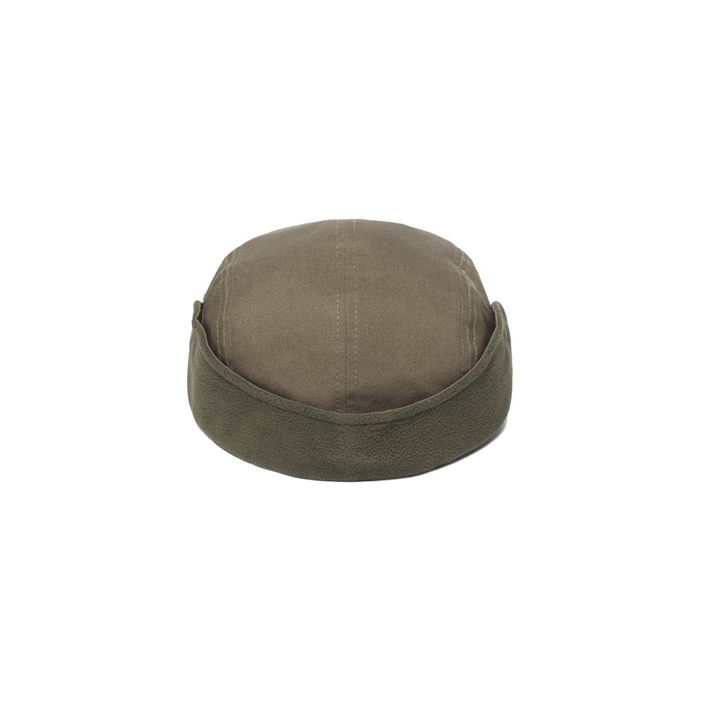 MALBON GOLF [Hunt Club] Fleece Inner Camp Cap Khaki