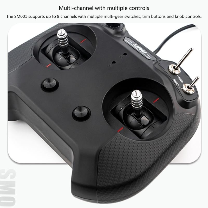 SM001 Simulator-Fernsteuerung für Anfänger 8 Kanäle Unterstützung für mehr Traversiergeräte