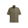 Future Style Woven Shirt Logo Color Blocked Comfortable Loose Fit Short Sleeve Shirt Men Shirts Tree-Branch-Brown JI9890