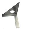 Stainless Steel Woodworking Ruler Square Layout Miter Triangle Rafter 45 Degree 90 Degree Metric Gauge Measuring Gauging Tools