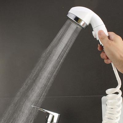 1Pc High Pressure Shower Head Sprinkler Water Saving One-Key Stop Spray Nozzle Hair Washing Shower Head Bathroom Accessories