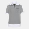 TAYLORMADE APPAREL Women'S Jacquard Knit Collared Short Sleeve T-Shirt T8031Tn6141-100