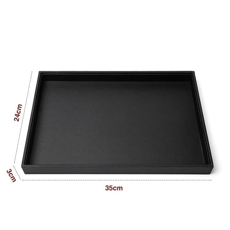 

Counter Jewelry Displays Tray Jeweler Trinket Display Pallet Large Capacity Necklace Storage Salver Bracelet Ring Organizer Tray