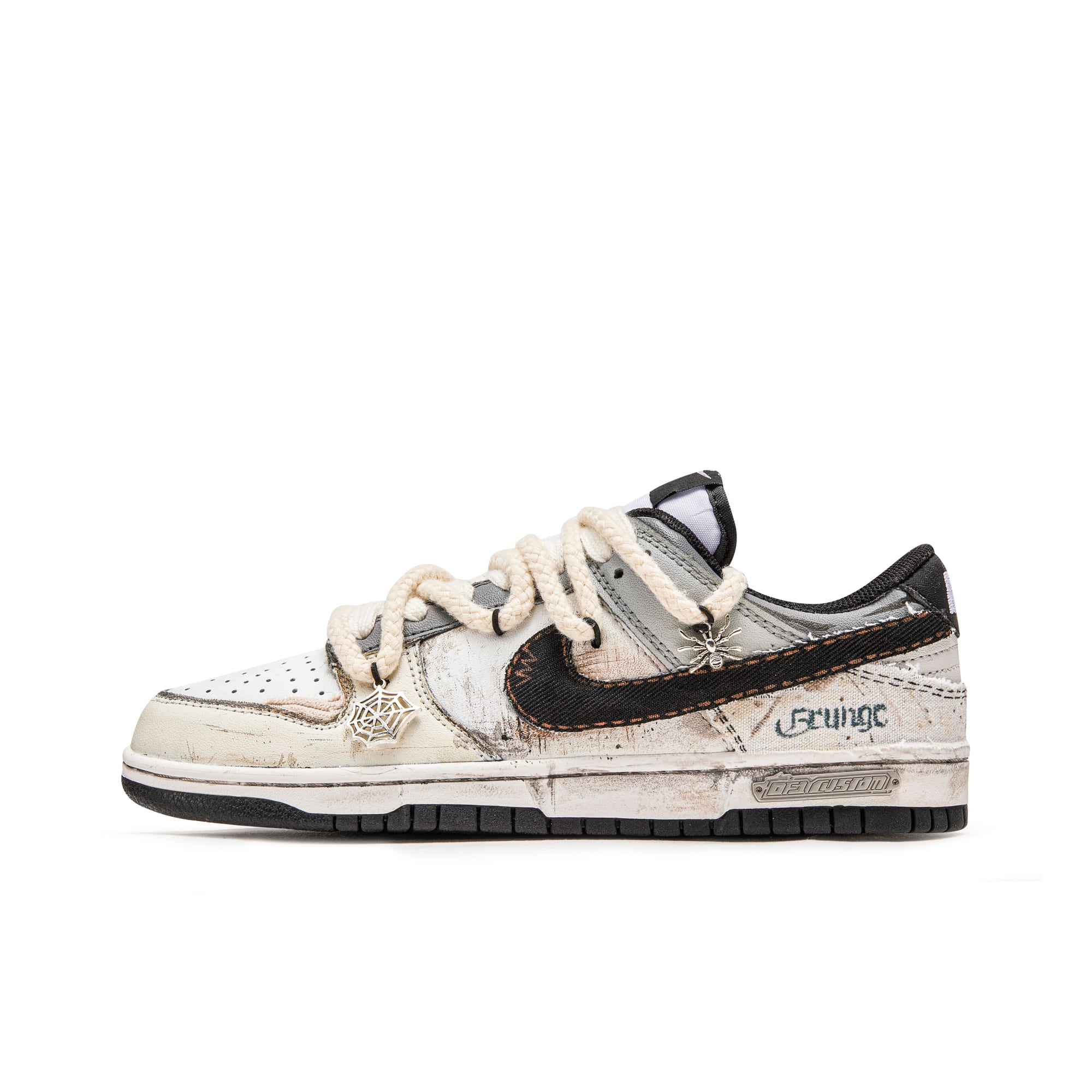 Nike Dunk `Black` Slip Resistant Lightweight