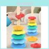 Colorful Rainbow Rotating Tower Stacking Toy For Infants 6 Months To 2 Years With Engaging Features