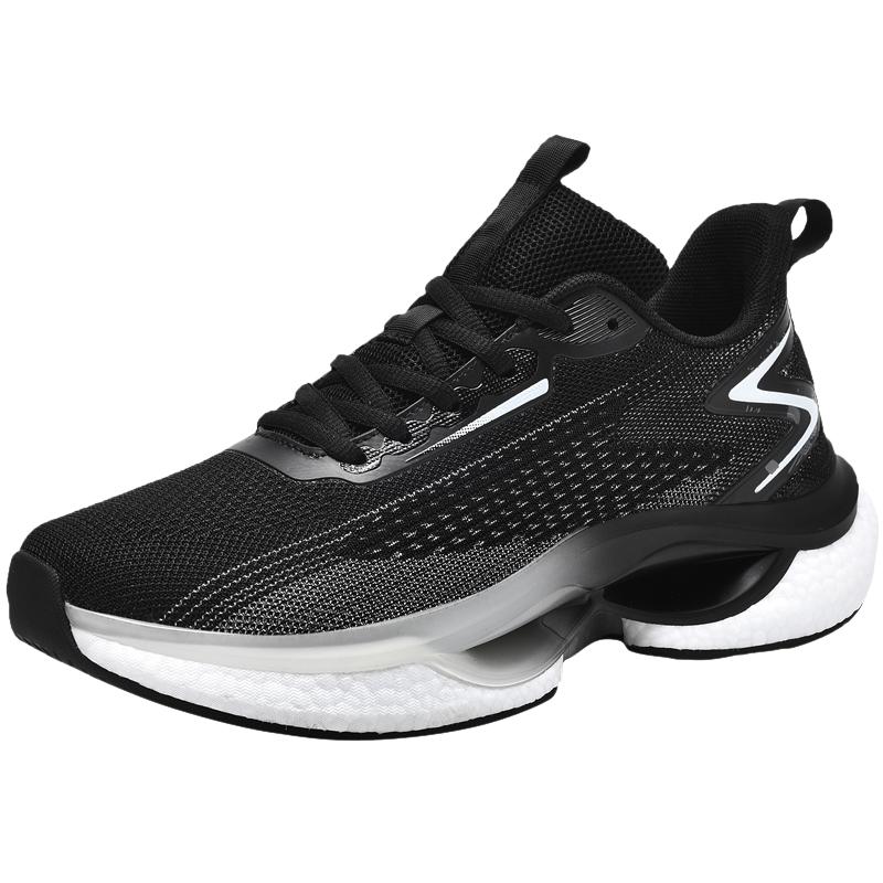 Men's Shoes Popcorn Soft Sole Running Shoes Mesh Breathable Sports Shoes