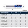 Tungsten Steel End Mill 4 Flutes Milling Cutter New CNC Cutting Tools