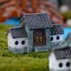 Casa de muñecas en miniatura, casa DIY, Villa, bosque, maceta de hadas, jardín, decoración del hogar