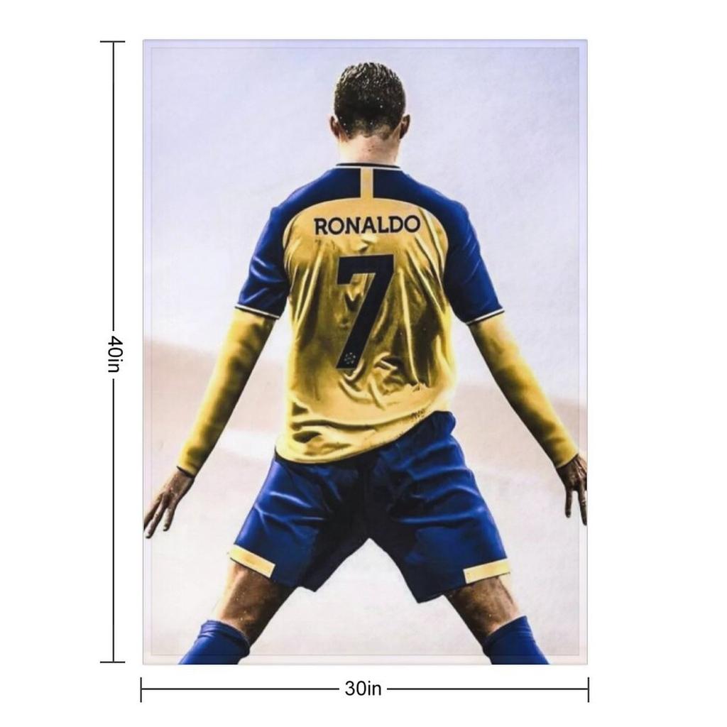 CR7 Al Nassr New Throw Blanket Christmas Gifts Luxury Throw Polar Furrys Blankets